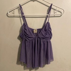 Urban Outfitters Purple Crop Top